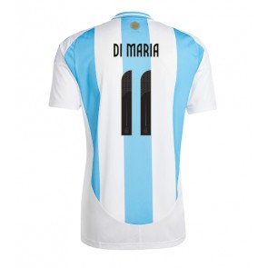 Argentina Angel Di Maria #11 Domácí Dres Copa America 2024 Krátký Rukáv